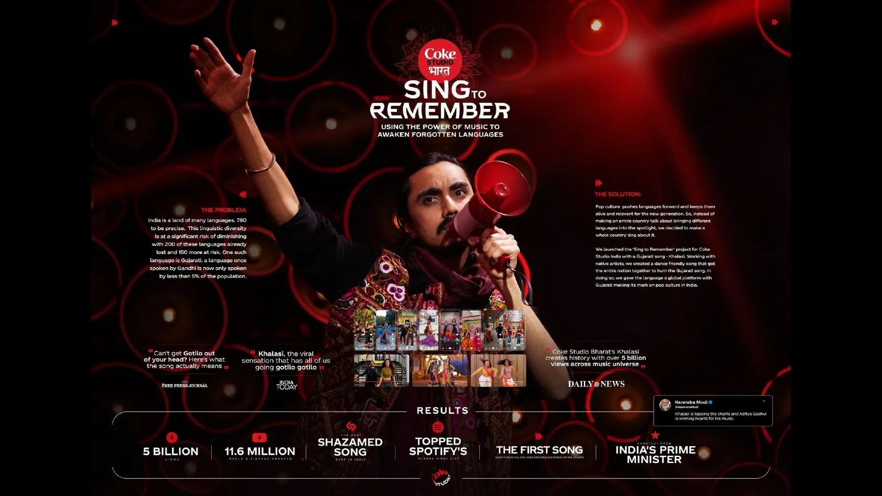 Sing to Remember case board